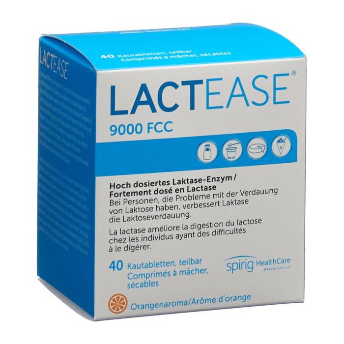 Lactease 9000 FCC compresse masticabili divisibili 40 pezzi