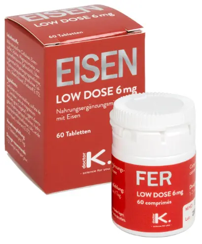EISEN doctor K. Compresse a basso dosaggio 6mg 60 pezzi