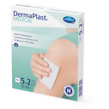 Dermaplast Compressa medica in tessuto non tessuto 5 pezzi