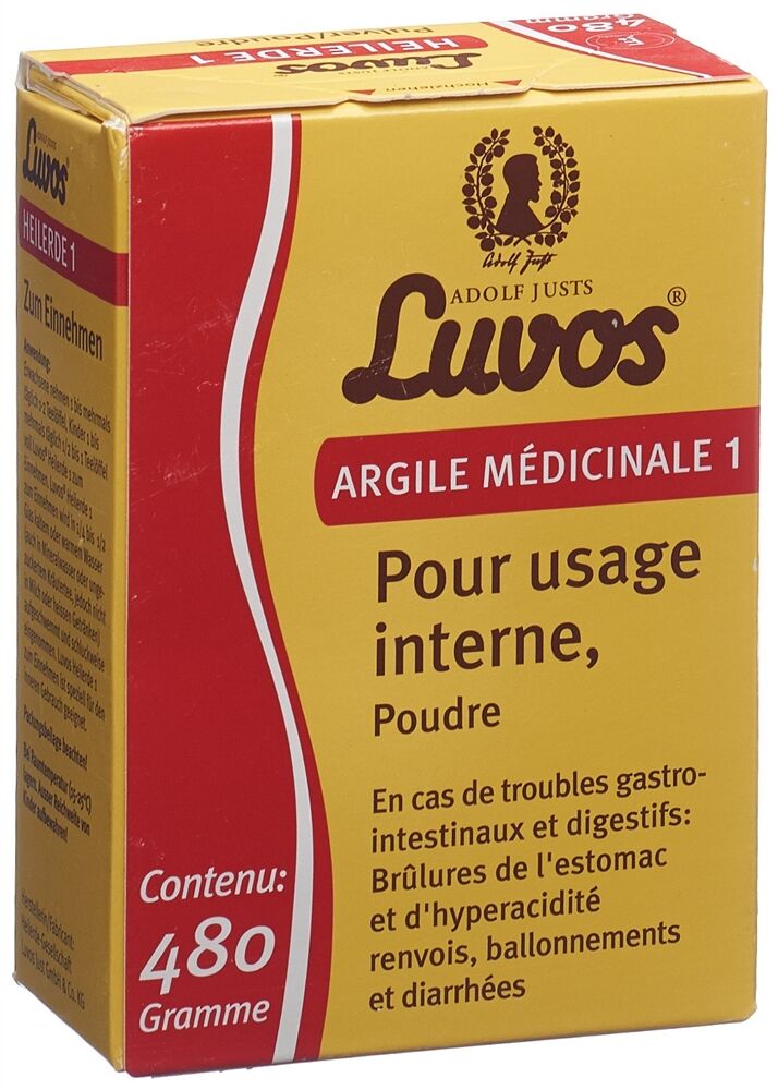 Argilla curativa Luvos® 1 polvere interna 480g