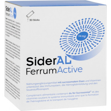 SiderAL® Ferrum Active Powder 30 x 1,6 g