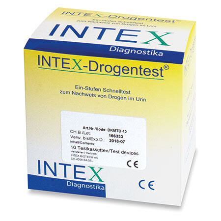 Intex Test antidroga per cocaina, confezione da 10 pezzi