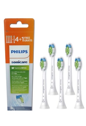 Philips Sonicare W2 Optimal White set di testine standard 4+1
