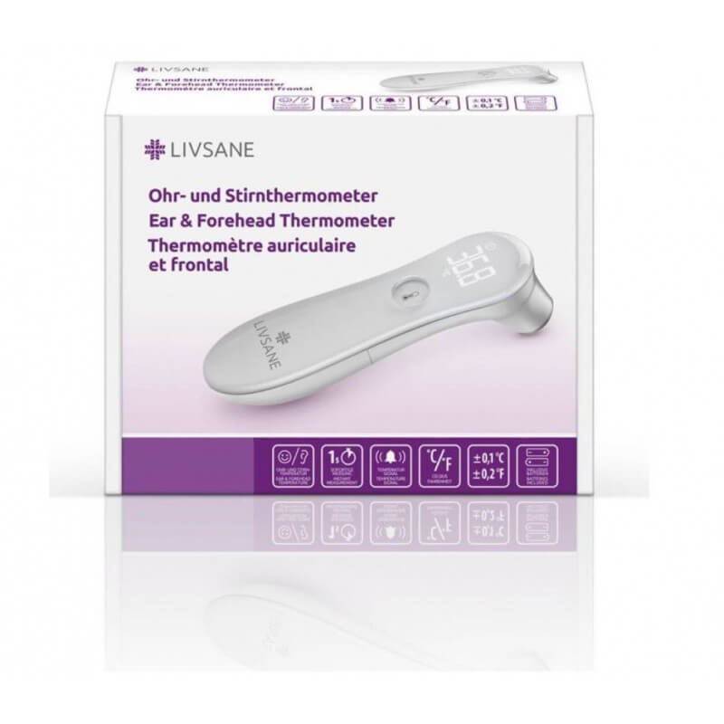 Livsane Ohr- und Stirnthermometer