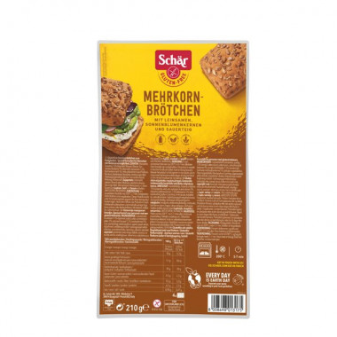 Rotoli multicereali senza glutine Schär 210g