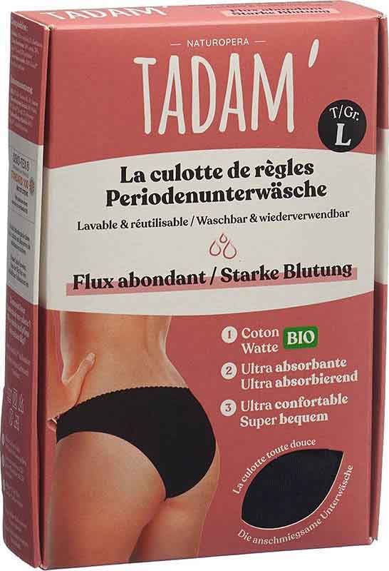 TADAM mestruazioni biancheria intima sanguinamento pesante L