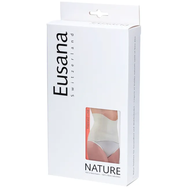 EUSANA scalda reni anatomico M ivoire 100% seta