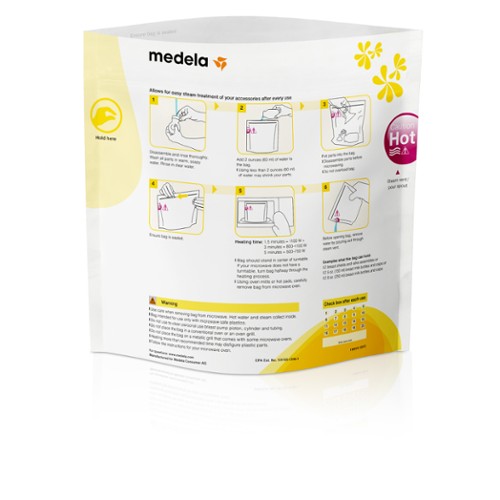 Borsa per microonde Medela Quick Clean