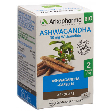Arkocaps Ashwagandha Capsule Biologiche 60 Capsule