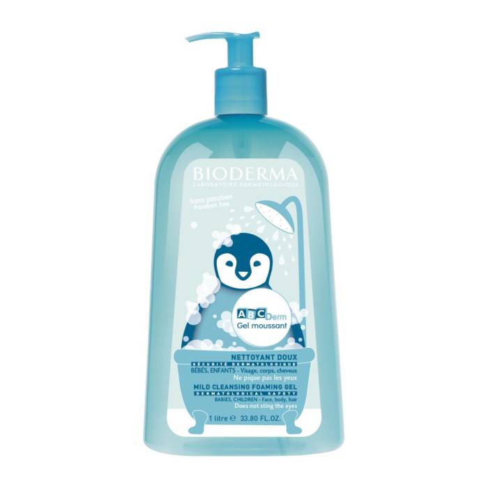 BIODERMA ABCDerm gel moussant flacone 1000ml