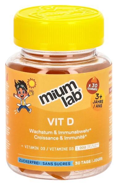 MiumLab Bambini Gomme Vit D 30 pezzi