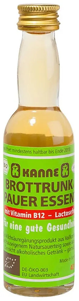 Bottiglia di vetro da 40 ml di Kanne Brottrunk Shot