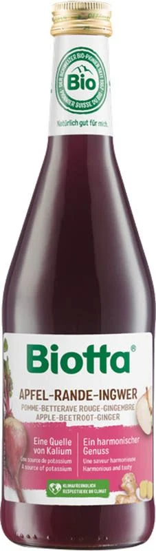 BIOTTA Mela Rande Zenzero Biologico 6 fl 5dl