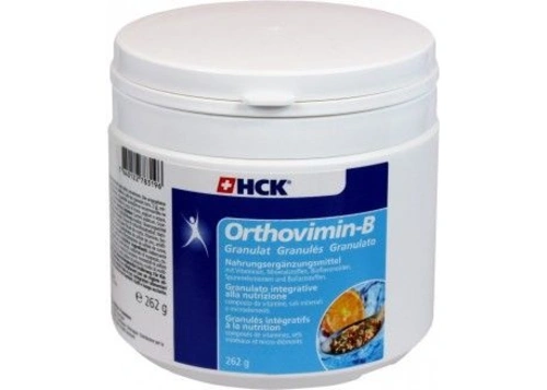 HCK Orthovimin B granuli arancione lattina 262g