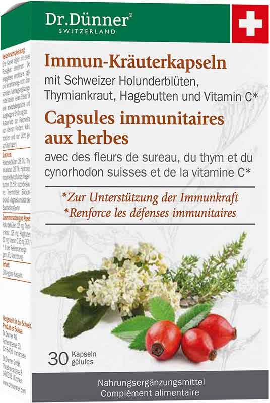 Dr Dünner Capsule alle erbe immunitarie 30 Capsule