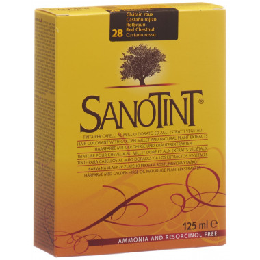 Colore capelli Sanotint 28 rosso-marrone