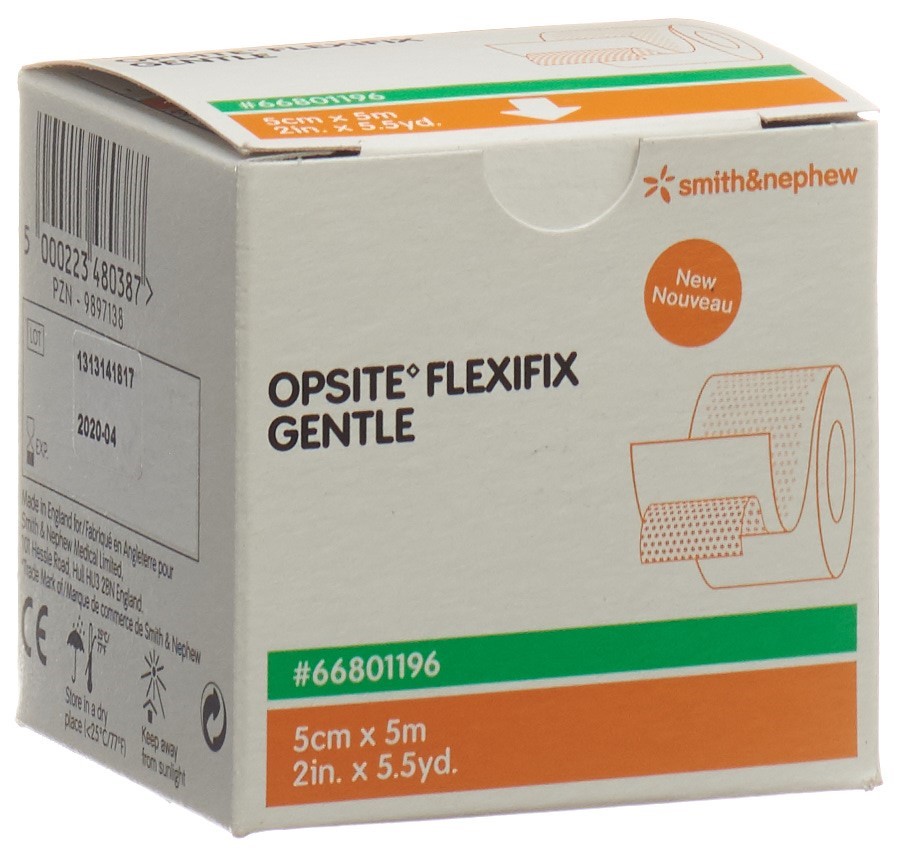 OPSITE FLEXIFIX GENTLE medicazione in pellicola 5cmx5m