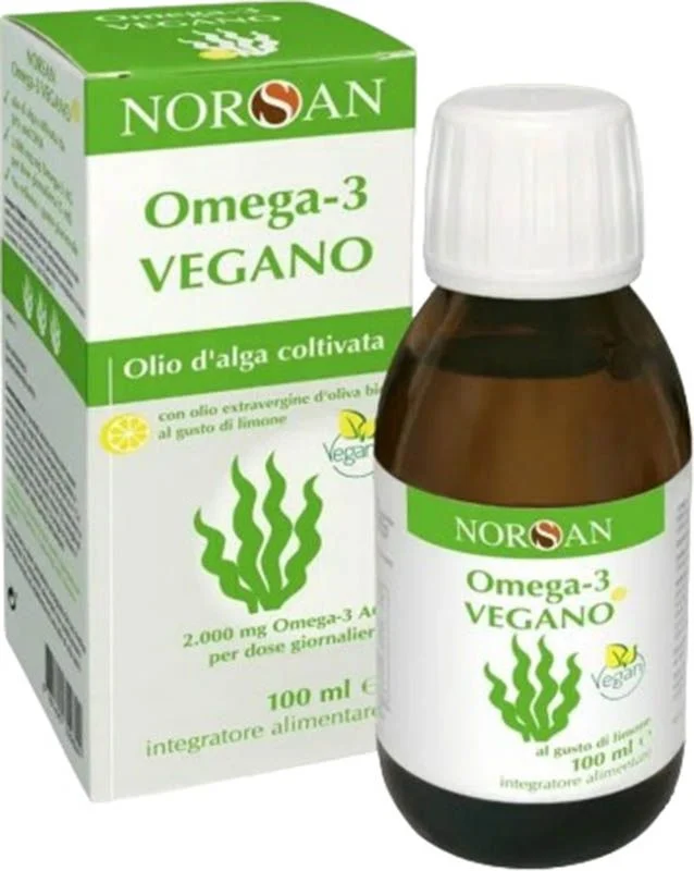 NORSAN Omega-3 olio di alghe vegano bottiglia 100ml