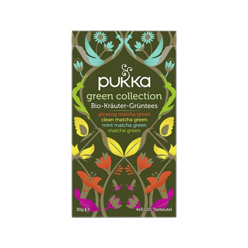 Pukka Tè verde da collezione biologico DE Btl 20 pezzi
