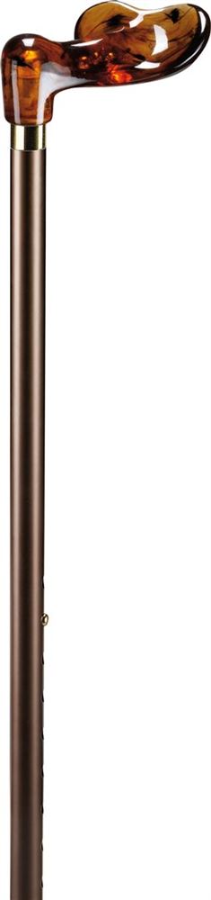 Canna Ossenberg in metallo bronzo 74-94cm Orthog destro