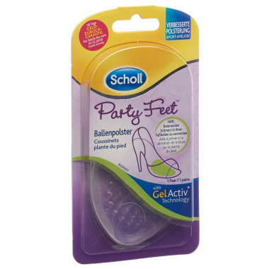 Scholl Party Feet cuscinetti per l'alluce valgo 1 paio
