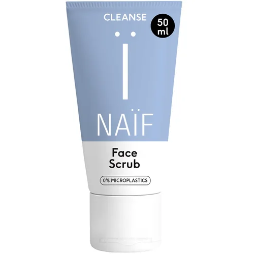 Naïf Circulair Face Scrub delicato, tubetto da 50 ml