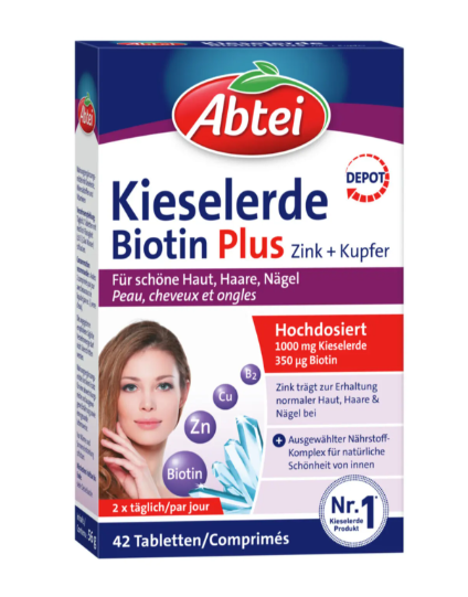 ABTEI Terra Silicea Biotina Plus Tbl 42