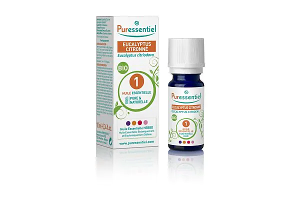 Puressentiel Olio essenziale di limone eucalipto biologico 10ml