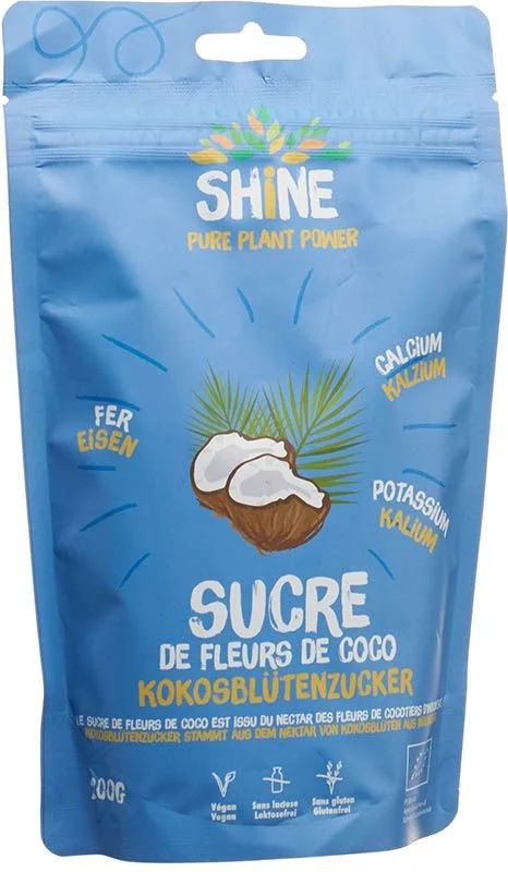 SHINE Zucchero di cocco BIO Btl 200g