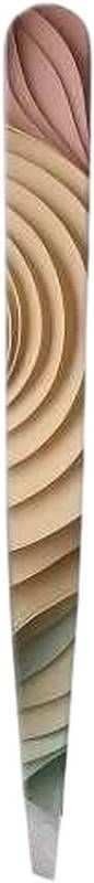 Pinzetta HAUSMANN angolata a spirale beige