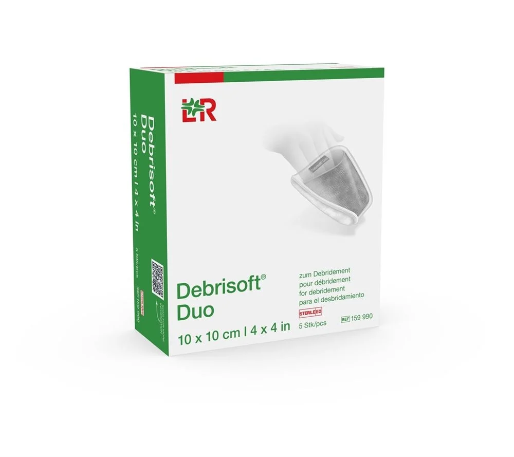 Debrisoft Duo 10x10cm sterile 5 pezzi