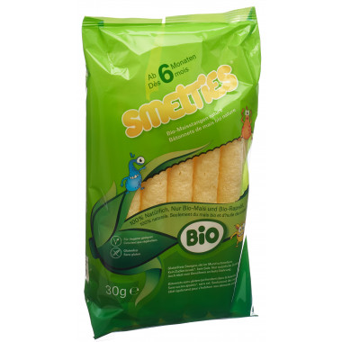Smelties bastoncini di mais bio natura 30g