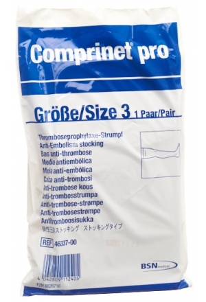 Comprinet Pro Thrombo A-G Gr5 bianco normale 1 paio
