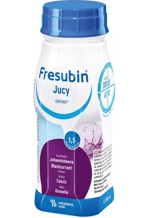 Fresubin Jucy DRINK Cassis 4 FlatCap 200 ml