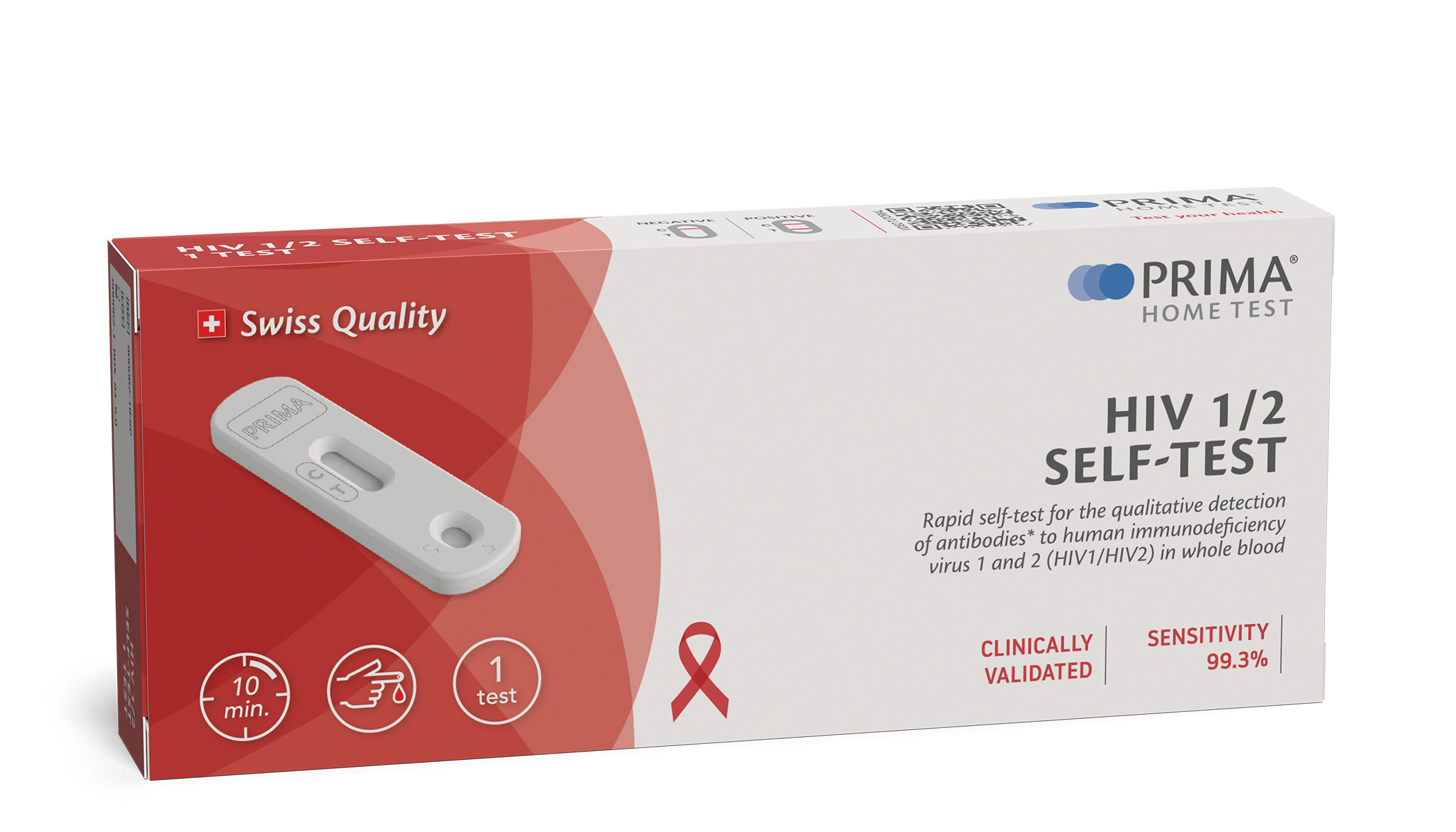 PRIMA HOME TEST HIV 1/2 Autotest