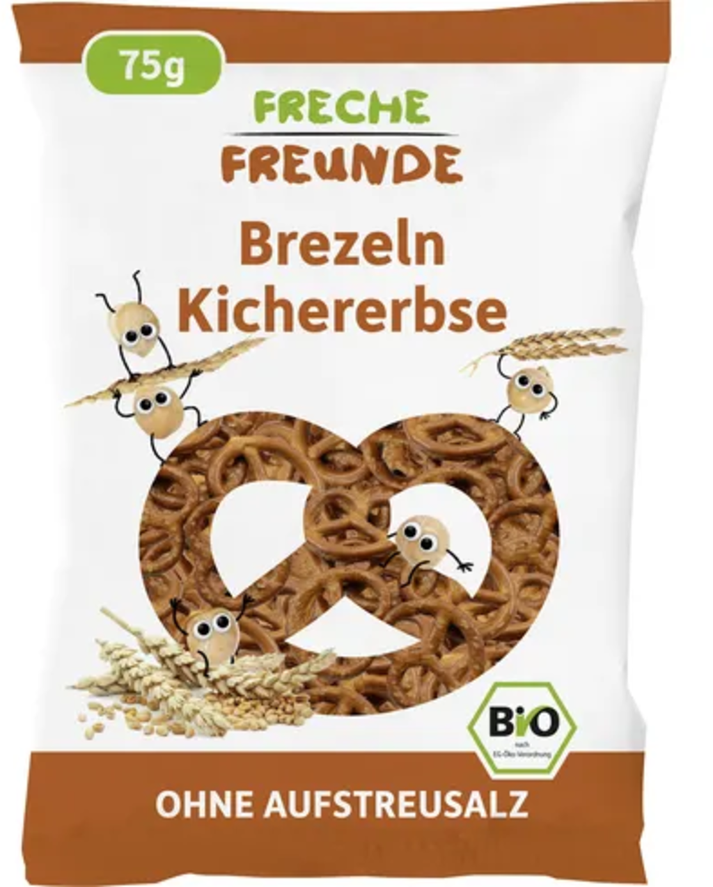 Pretzel amici sfacciati con ceci 75g