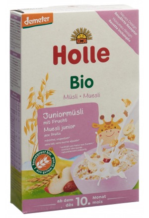 Holle Organic Junior Muesli multicereali con frutta 250g