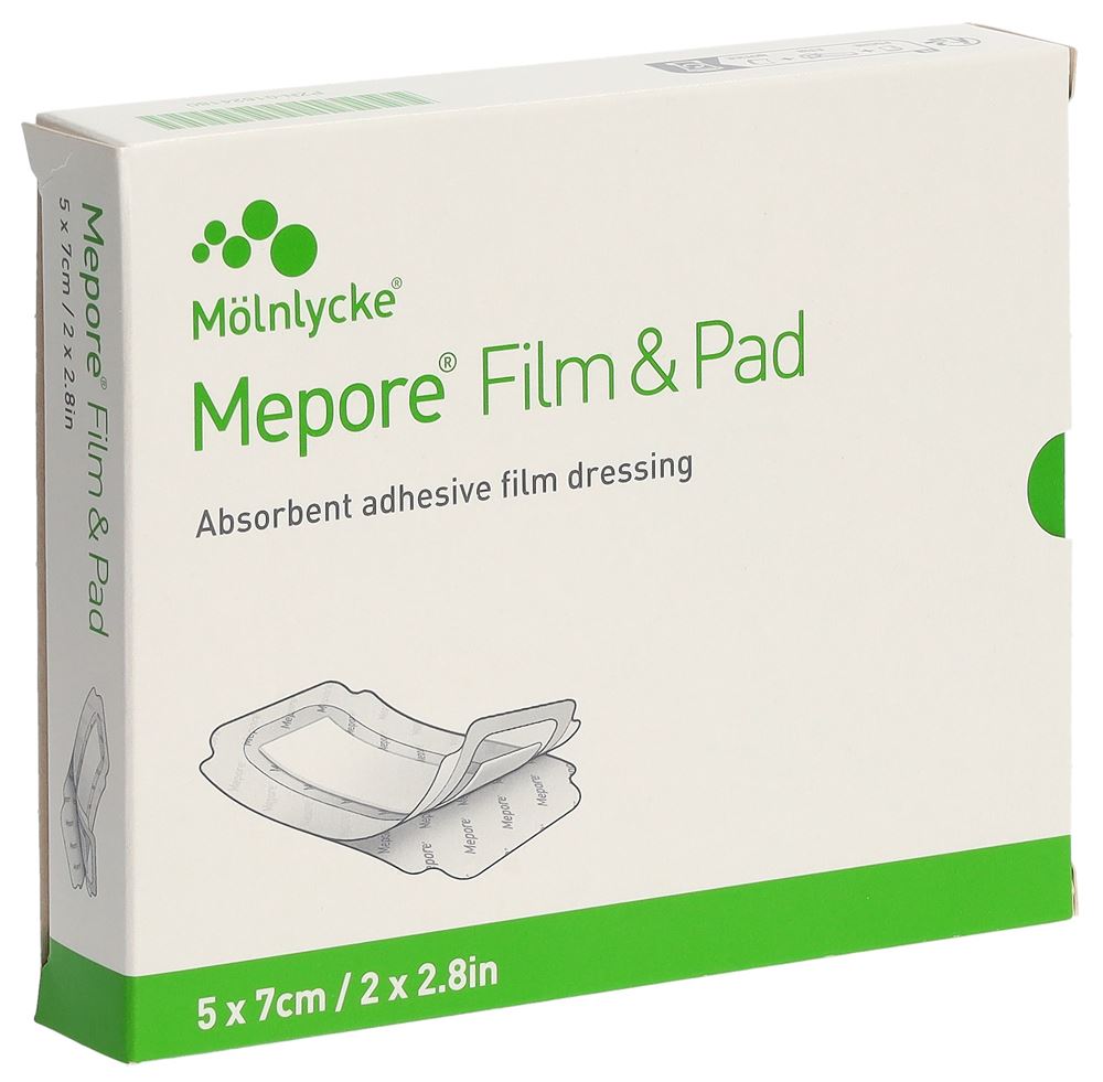 Mepore Film & Pad 5x7cm quadrato (nuovo) 5 pezzi