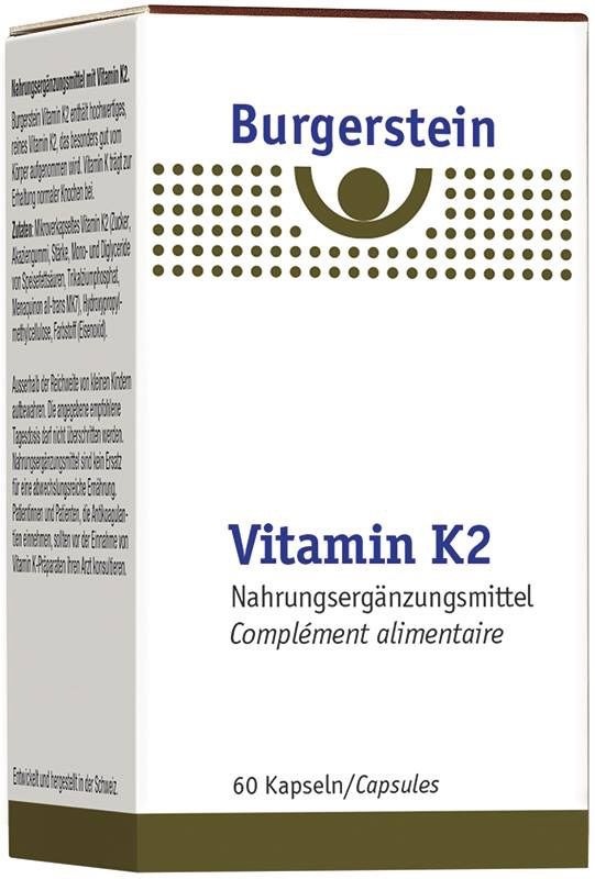 BURGERSTEIN Vitamina K2 Capsula 180mcg 60 Capsule