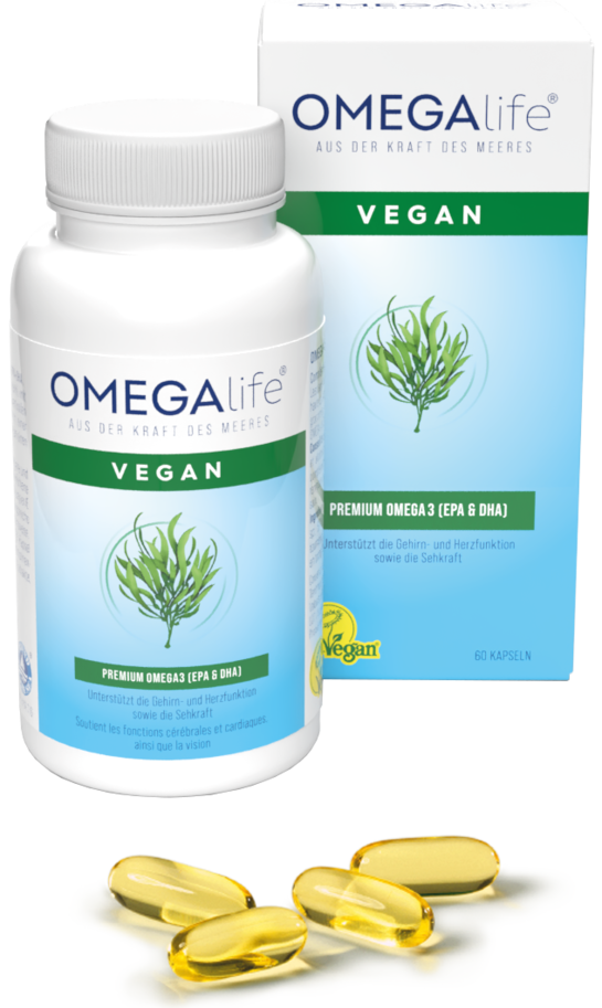 OMEGA-life® Vegan Kapsel 60 Stück