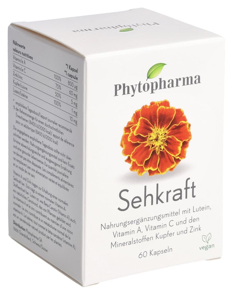 Phytopharma Sehkraft Kaps Ds 60 pezzi