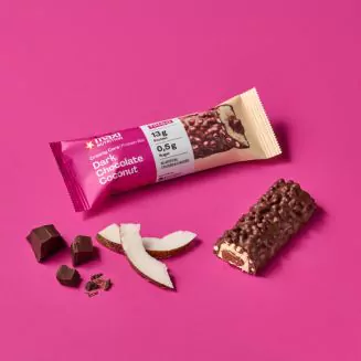 MAXI NUTRITION Barretta proteica Crunchy Cookie al cioccolato fondente e cocco 45 g