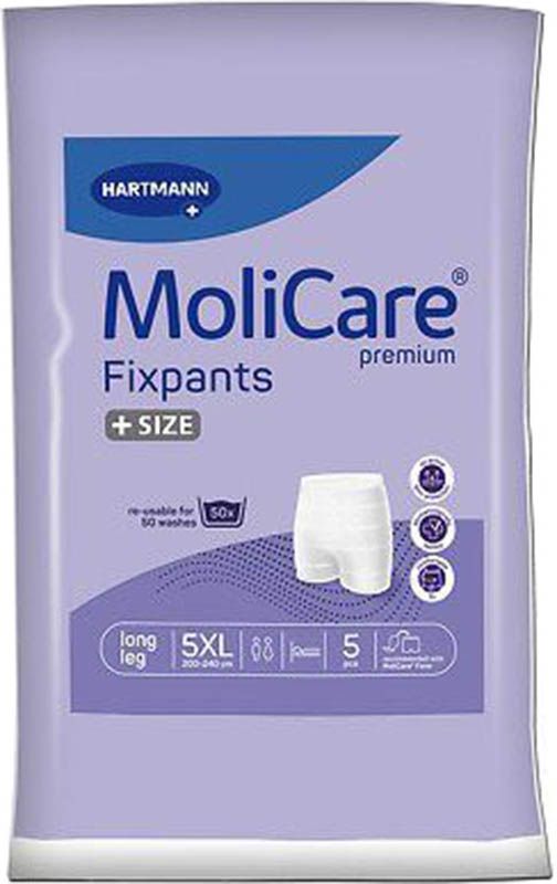 MoliCare Premium Fixpants 5XL lungo Btl 5 pezzi