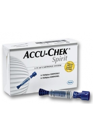 ACCU-CHEK Spirit Sistema di fiale da 3,15 ml 25 pezzi