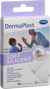 DermaPlast Strisce di silicone morbido 8 pezzi