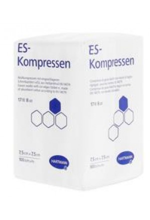 Hartmann ES compress 10x20cm 12 pieghe sterili 100 pezzi