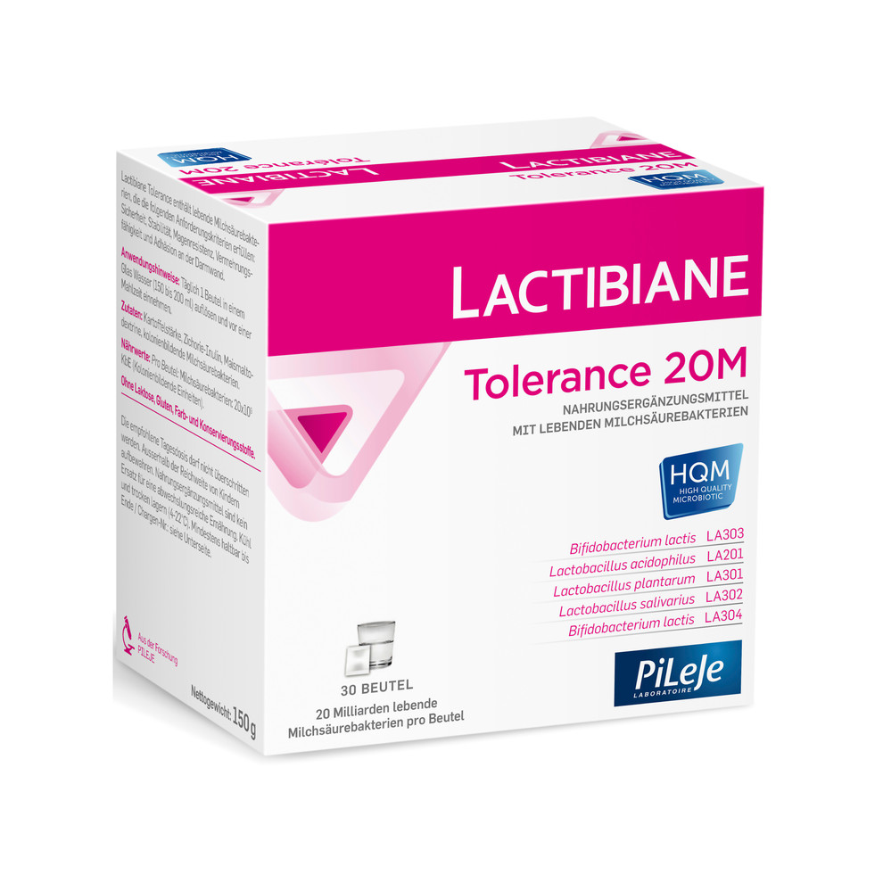 LACTIBIANE Tolleranza 20M bustina 30 pezzi