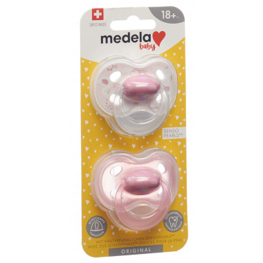 Medela Baby Nuggi Original 18+ Rosa 2 pezzi