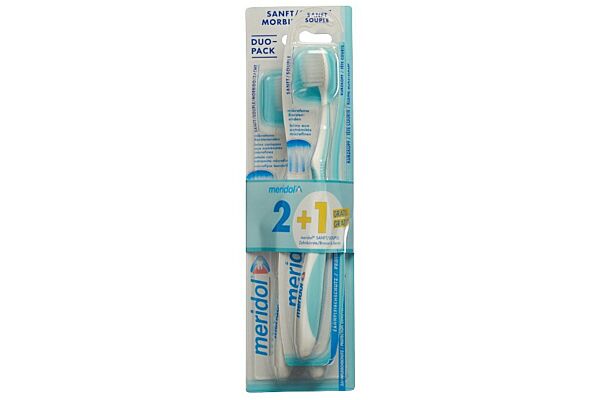 meridol Spazzolino da denti delicato 2+1 gratis