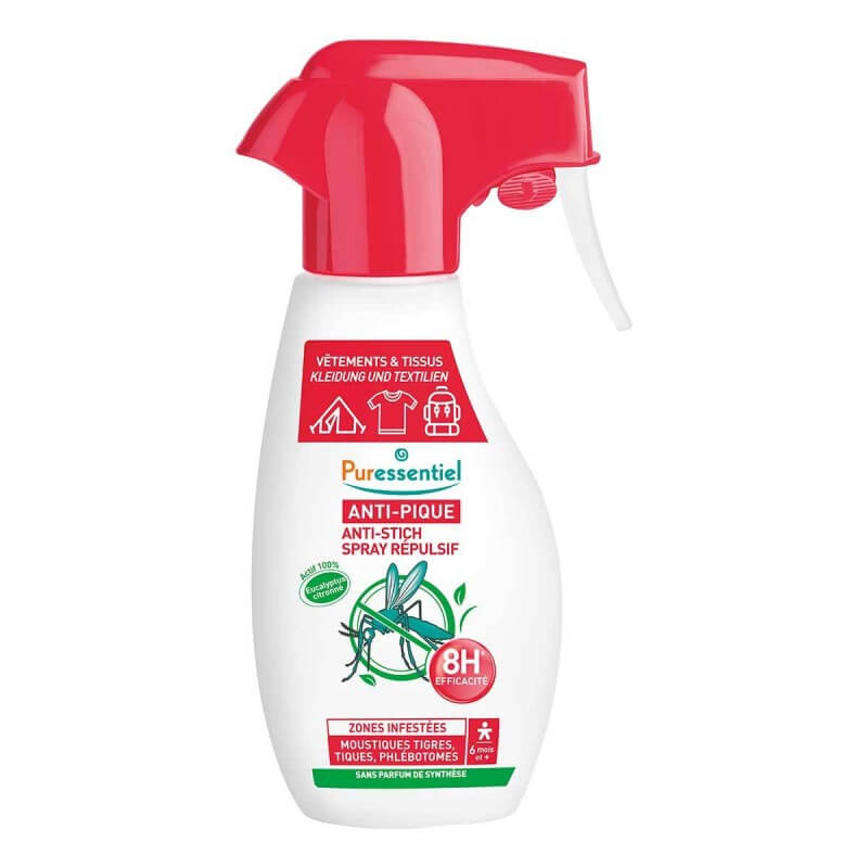 Puressentiel Anti-Stich Abwehrspray Kleidung und Textilien 150ml